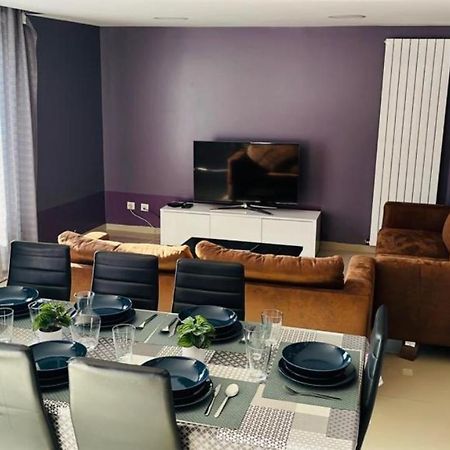100M2 2 Chambres 8 Personnes - Grand Parking Et Terrasse Privee - Proche Cdg-Parc Expositions-Paris-Asterix-Disney 빌팽트 외부 사진